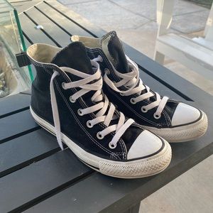 Black High Top Converse